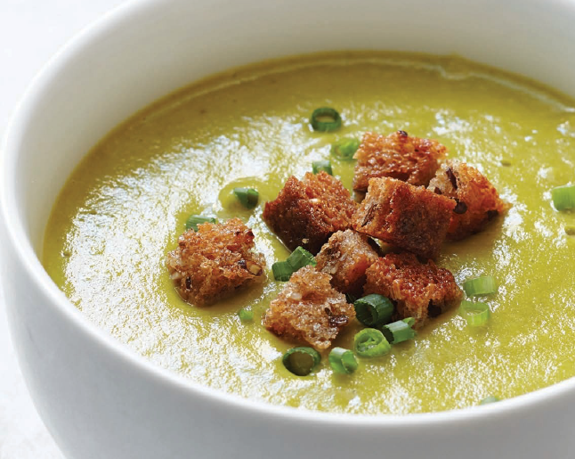 Creamy Asparagus-Potato Soup