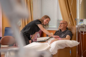Control de los efectos secundarios de la quimioterapia FOLFOX para el cáncer colorrectal
