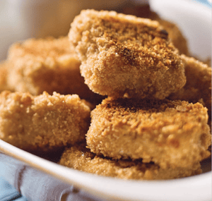 Tater Tots de coliflor con parmesano