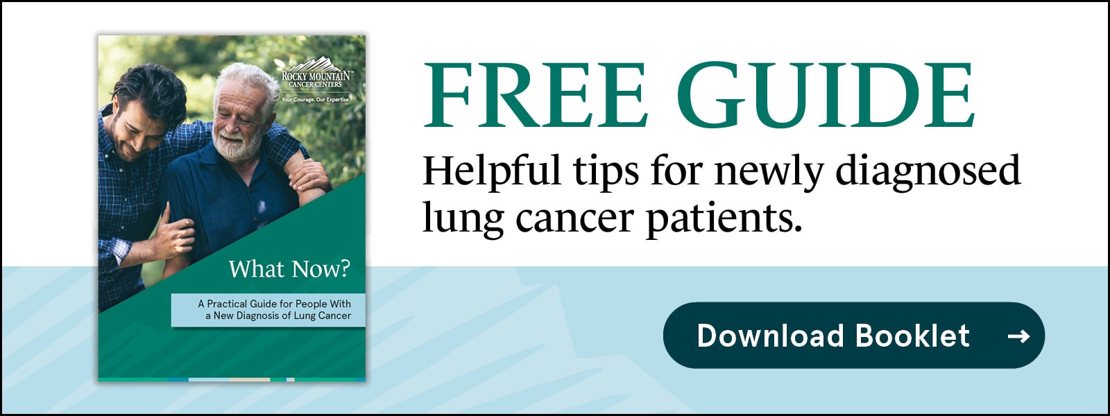 Download the free guide for newly diagnosed lung cancer patients