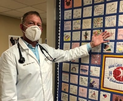 john novak w national cancer celebration quilt-4
