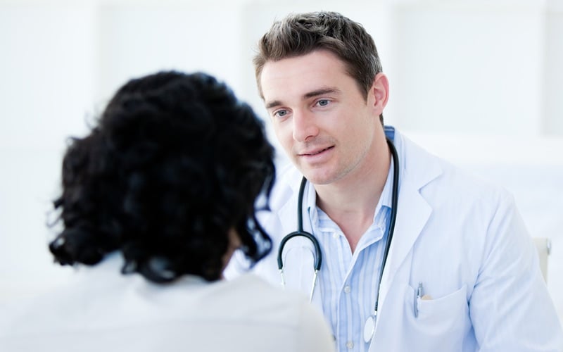 rmcc doctor talking with patient